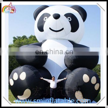 Commercial inflatable panda, inflatable animal replica, advertising inflatable outdor decor