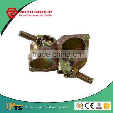 JIS 48 6mm Pressed Galvanized Fixed Double Scaffolding Coupler Of