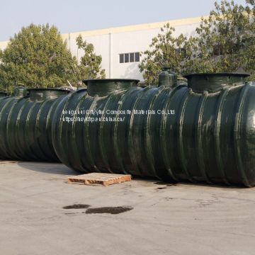 FF FRP buried double-wall oil storage tank double-wall automatic alarm