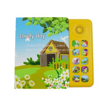 Food grade quality Audio Music Sound book for kids OEM/ODM Factory