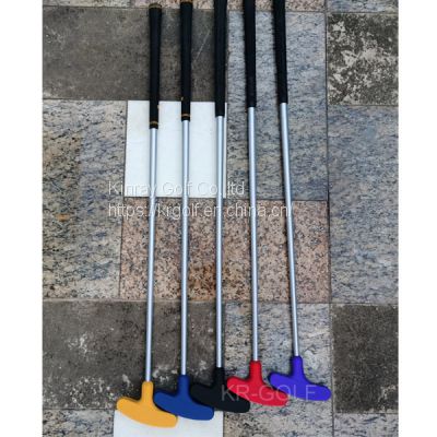 Junior golf rubber putter, Kids two way putter, indoor practice golf putter