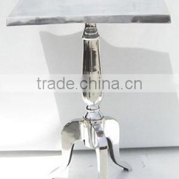 square top metal table for coffee
