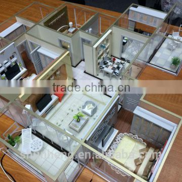 3D Maquette Internal layout scale model for sale