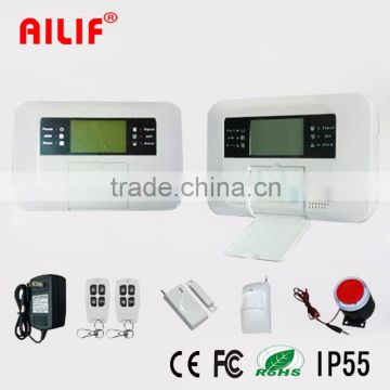 Wireless Burglar Intruder Alarm Wireless GSM Alarm System (ALf-GSM07)