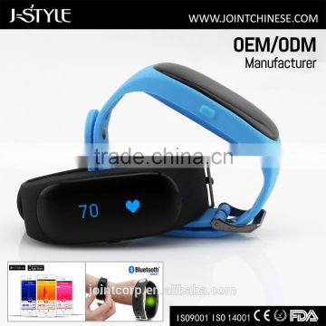 Digital smart wearable device with optical heart rate monitor latest friendship bracelet pedometer