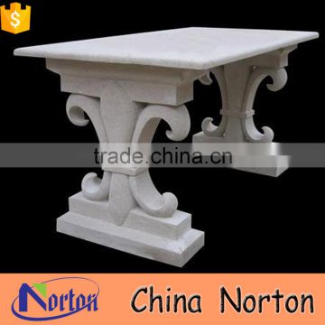 antique white marble table and chair designs NTS-B159X