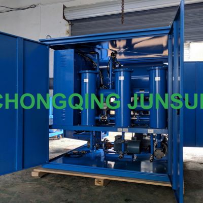 Two-Stage Vacuum Oil Purifier /Transformer Oil Filtration System/Vacuum Oil Degassing Machine