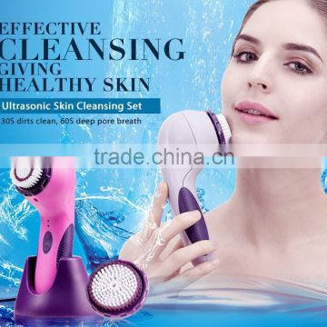 Skin Rejuvenation Sonic Body And Face Care Electric Deep Cleansing Pain Free Painless Brush Multi-Function Beauty Equipment CE RoHS Certification Vascular Removal