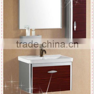 304 Modern Combination Stainless Steel Bathroom vanity cabinet,bathroom wall mount cabinet-8079