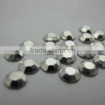 Octagon for hot fix motif China quality Aluminum Gold 3mm Rhinestud Hot Fix Octagon