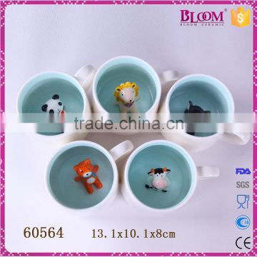 creative gift fashion cute animal custom ceramic mug