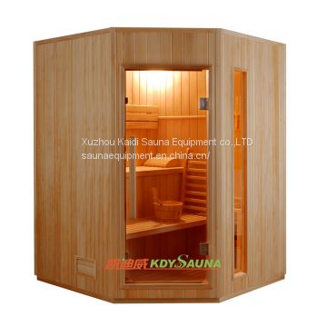 CE and ROHS certificate traditonal wet steam sauna room / relax sauna infrared
