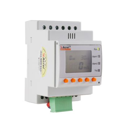 Acrel Rail mounted LCD type The pre-alarm value can be set and the return value can be set smart residual current relay