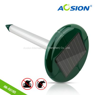Outdoor Factory Supply Outdoor Solar Mole Repellent With Extra Battery Case