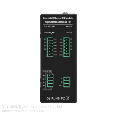 BLIIOT M210T 4DIN + 1RJ45 + 1RS485 ANTI-SHAKE TO CLOUD PLATFORM PC TEMPERATURE AND HUMIDITY DATA