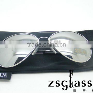 2012Factory cheap Custom gift aviator sunglasses fashion metal bulk buy sunglasses