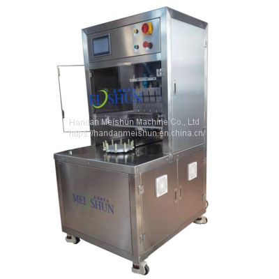 Ultrasound knife cutter automatic cutting machine for bakery round cakes brownie