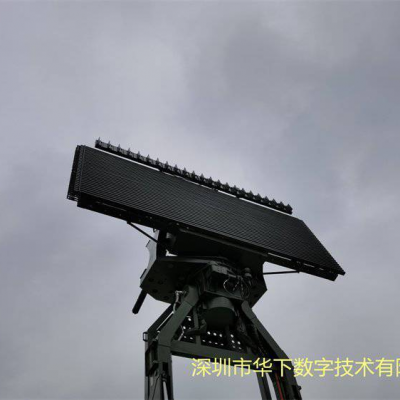 Searchlight radar linkage video surveillance PTZ integrated security system video surveillance light deterrent