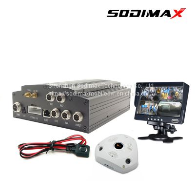 1080P Camera 1TB HDD Mobile DVR GPS Positioning indoor Monitoring MDVR for Vehicle