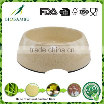 Fashionable Ecological bamboo fiber pet salad bowl