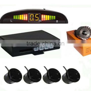 Hot Car LED Parking Sensor Kit Display 4 Sensors 22mm 12V for all cars Reverse Assistance Backup Radar Monitor System