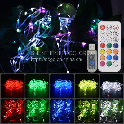 Led 10M 5M String Lighting Waterproof Outdoor Led Christmas Party Wedding Holiday Decoration Fairy String Lights