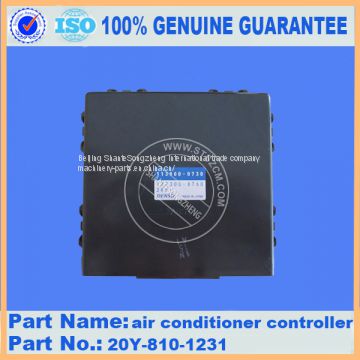 PC200-8 air conditioner controller 20Y-810-1231 high quality guarantee