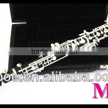 Full automatic Oboe with silver plated in bakelite body
