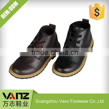 Leather Cheap Boys Men Boots OEM Production Casual Shoes