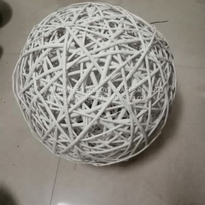 Wholesale Woven Ball Willow Rattan Decoration Supplies