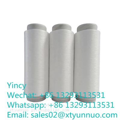 High elastic and cone yarns for knitting DTY nylon 6 or nylon 66 raw white