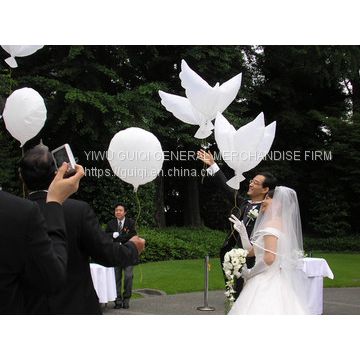 Pigeon balloon wedding decoration balloon white dove foil balloon helium balloon hotsale