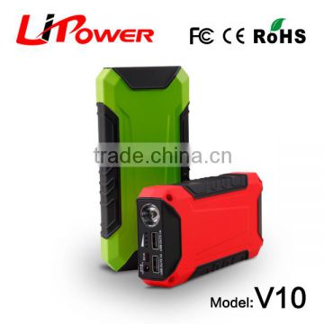 New Style Certificated Jump Starter with ResQMe LifeHammer automobile stating power multifunction battery booster 12000mAh