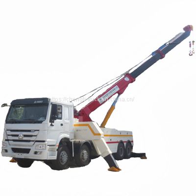40 ton heavy duty wrecker tow trucks for sale 50 ton rotator boom crane wrecker truck