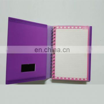 Lighting up versatility gift personal article colorful thin shiny journal to light your feeling and life