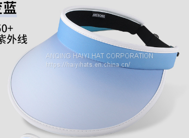 Upf50+Foldable Wholesale Sun Visor Cap Of Lady Large Eaves Uv Protection Sun Visor Hat