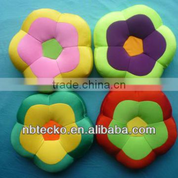 Flower shape foam bead cushion for decorative