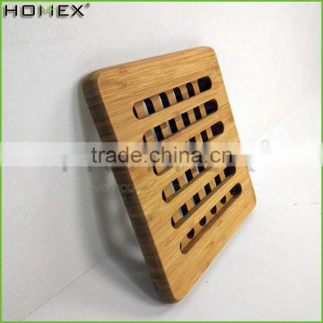 Bamboo Heat Insulation Pad for Table Dish Pan Pot Homex BSCI/Factory
