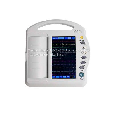 12 ECG machine touch screen ECG manufacturer direct sales