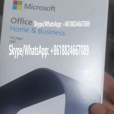 office 2021 home and business Genuine /Original License Key office 2021 Code COA Sticker & DVD& sealed packing box