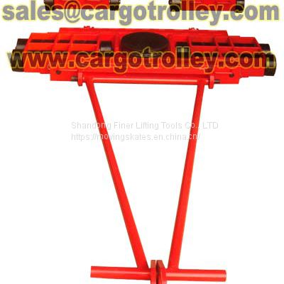 Roller skids /Cargo trolley  quality compared and price list