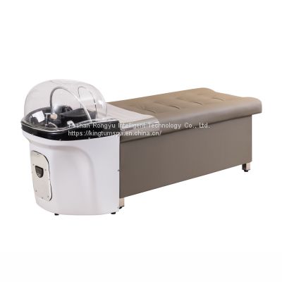 2023 New Fully Automatic Salon Furniture Shampoo Bed Equipment Electric Massage Shampoo Chair M9