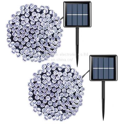 High quality solar powered operated led string lights garden decorative Christmas holiday led light