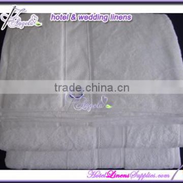 100 * 180cm white 10% cotton, soft and quick-dry hotel 21 bath towels with super water absorption