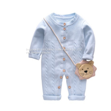 OEM service manufacture wholesale lattice pattern jumpsuit suit fold baby girl jumpsuit children clothes