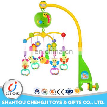China manufacture electric plastic baby crib mobile hanger