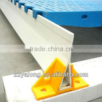 Fast Selling Fiberglass Support Beam For Pig Farm House Floor---Triangle Shape Stable Enough