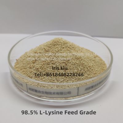 98.5% L-Lysine HCl Feed Grade Organic Amino Acid For Animal Feed Additives