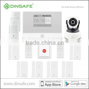 Best GSM alarm security system with ios and Android App,integrates IP camera and Infrared detector