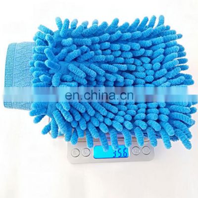 Long hair washing gloves for household car cleaning glove dust removal chenille wash mitt